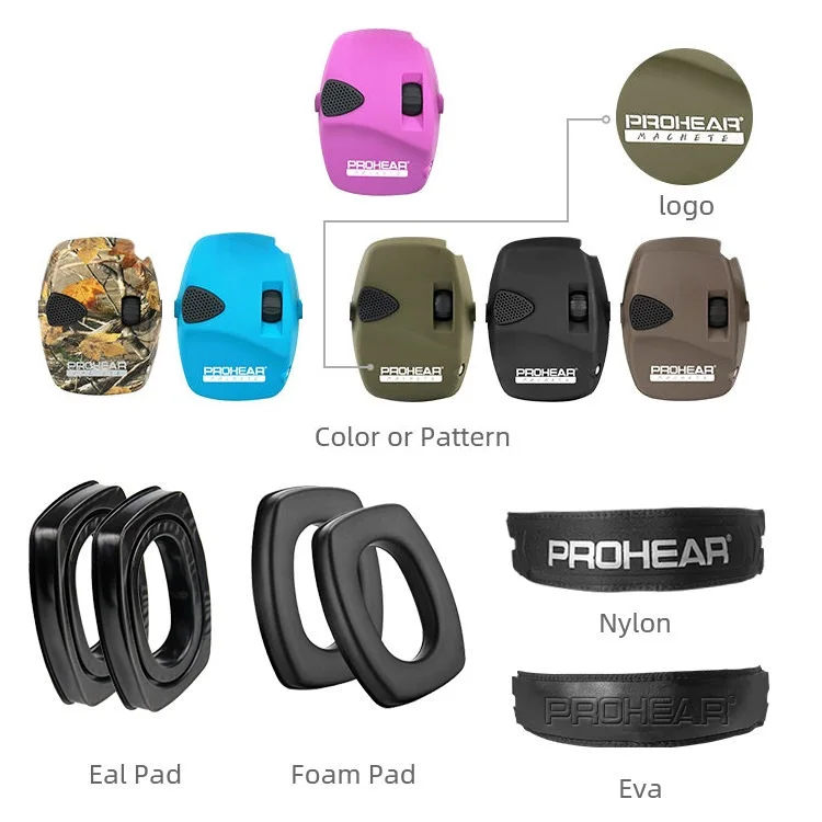 Electronic Tactical Ear Protection Shooting Headphone  Cleaning & Grooming Product-Hearing Earmuff