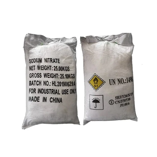 2021 China Supplier Manufcturing 99% Purity Cas No.7631-99-4 Sodium Nitrate
