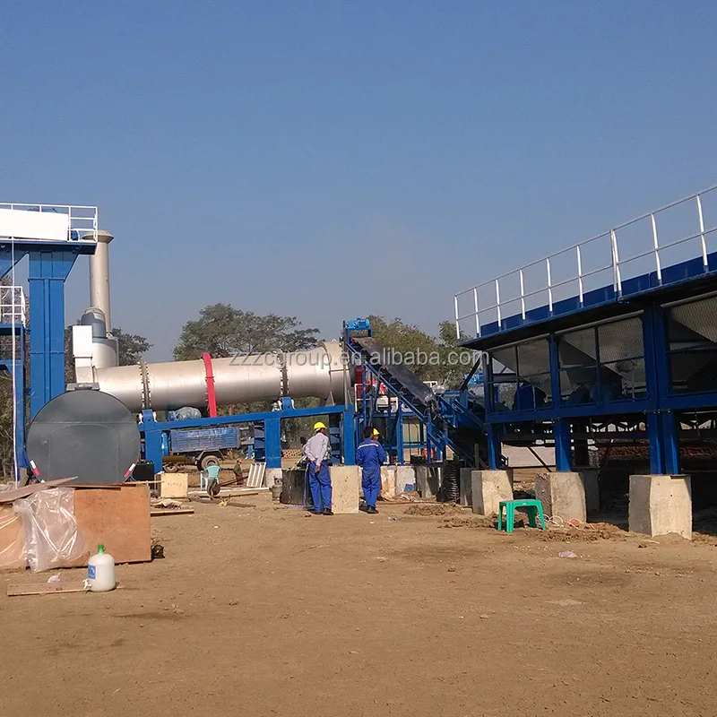 40t/h mobile type hot cold mix asphalt plant asphalt mixing machine asphalt drum mix batching plant