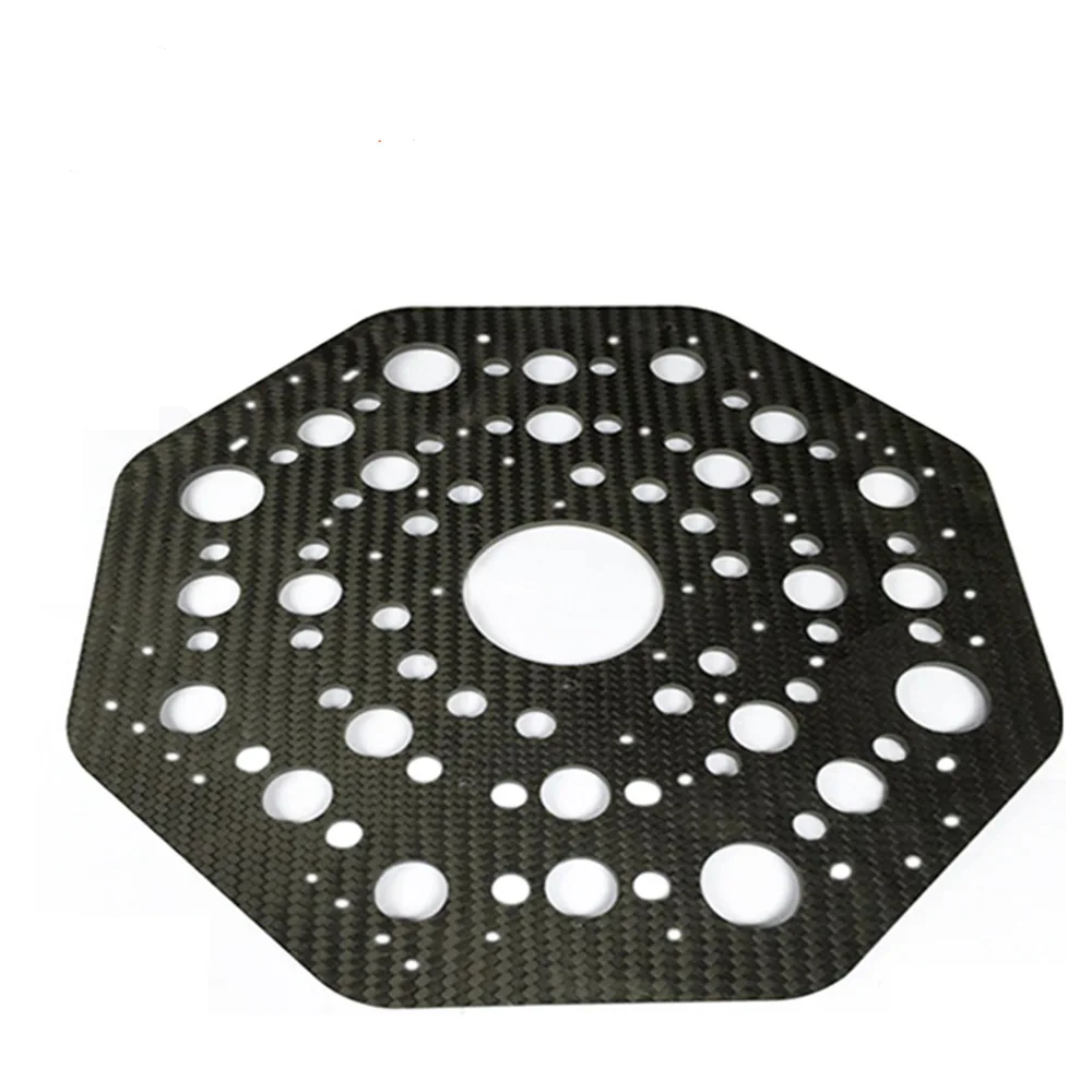 Hight quality Custom mini carbon fiber plate sheet tubes parts with laser cnc cutting service