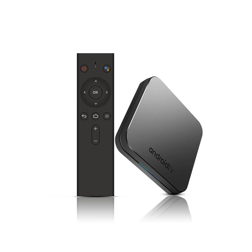 Shizhou Tech Mecool KM9 Pro четырехъядерный Android 9,0 4/32 ГБ Amlogic S905X2 четырехъядерный ТВ-бокс в телеприставке