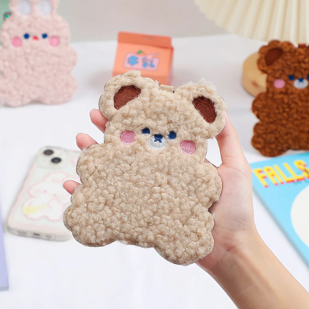 Новый Kawaii Милый Медведь Кролик Kpop звезда фотокарточки защитный чехол с цепочкой для ключей держатель фотокарт