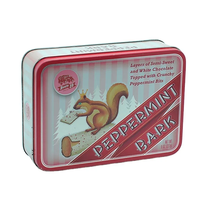 
 Жестяные коробки для печенья, рождественские металлические жестяные коробки  