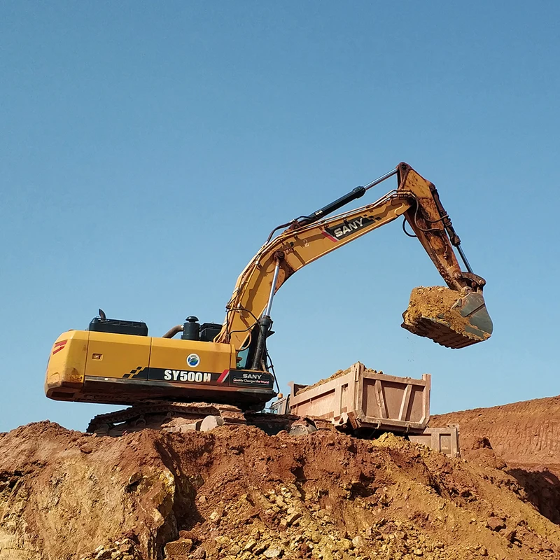 SANY SY500H 50 Tons Large Excavator Earth Digger rc Hydraulic Crawler Excavator