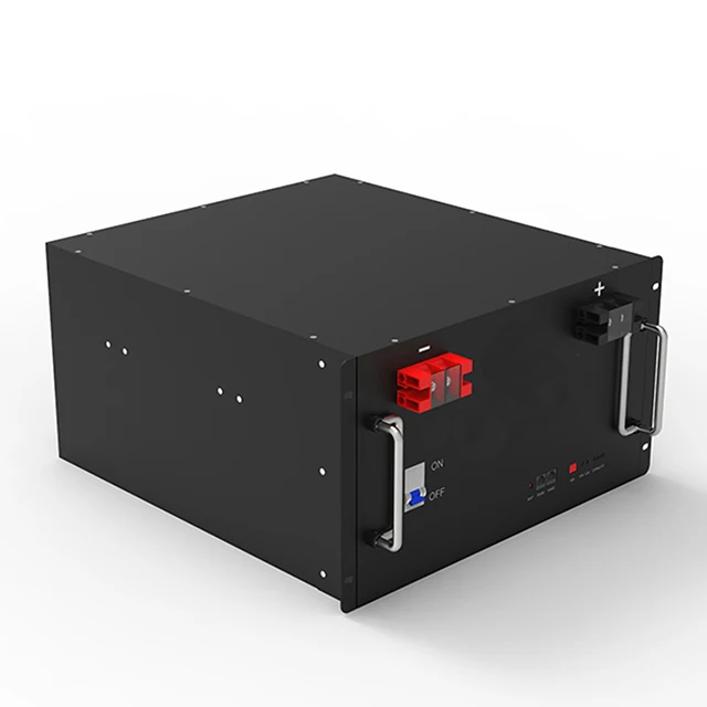 Rack mounted rechargeable off grid hybrid inverter 48V 150Ah 7.2Kwh LiFePO4 lithium iron battery