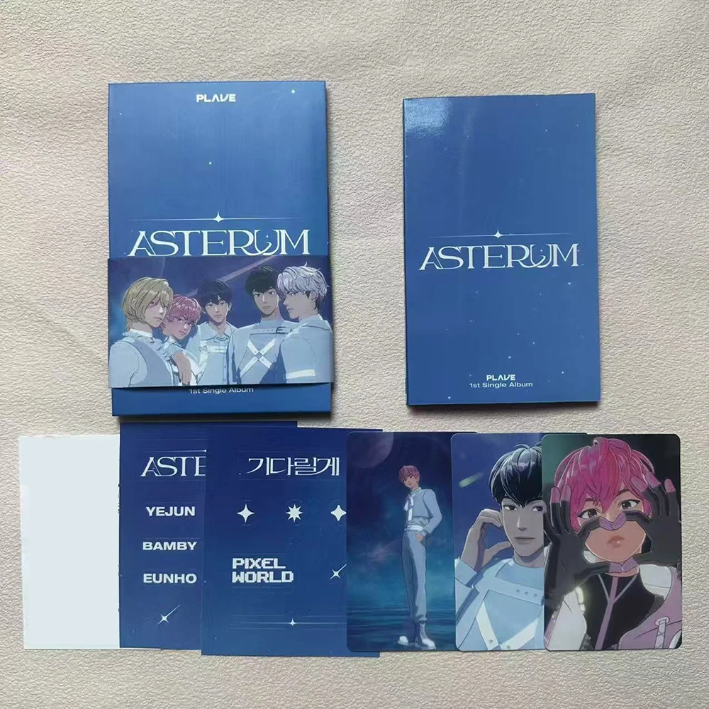 Kpop PLAVE Photocards Box EUNHO BAMBY YEJUN Cute Selfie LOMO Cards Fashion Quality Postcard HAMIN Fans Collectible Souvenir Gift