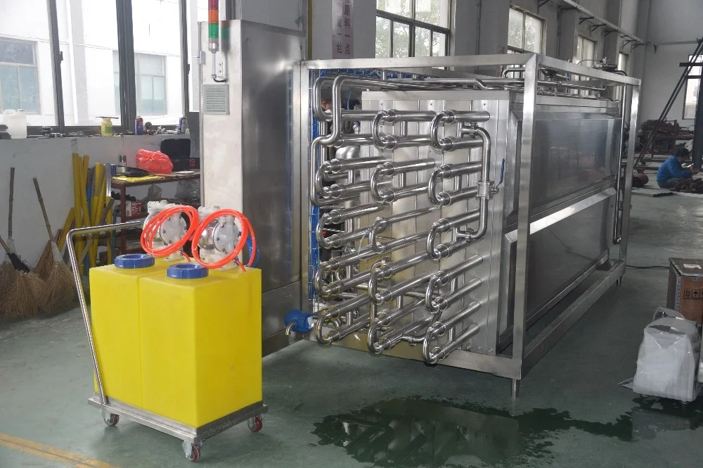 Automatic Tubular Sterilizer pasteurization liquids UHT Sterilizer Machinery