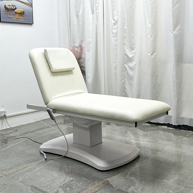 Wholesale Electric Beauty Spa 2/3 Electric Motor Adjustable Massage Table Lash Bed Pedicure Tattoo Beauty Chair