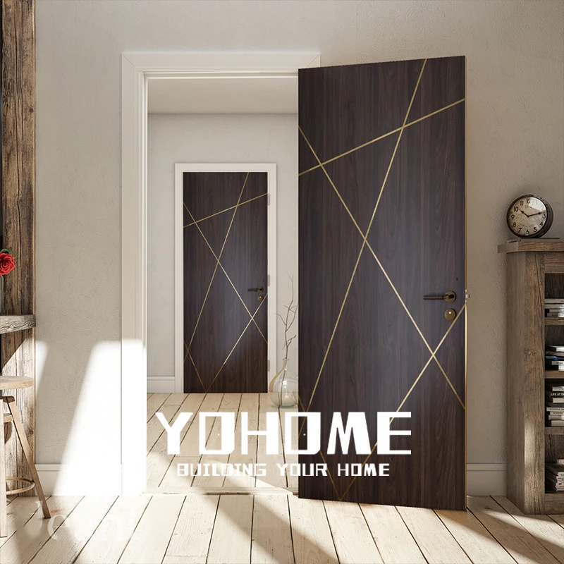 Shanghai fire wood doors for hotel rooms door with frames internal timber doors fire rated