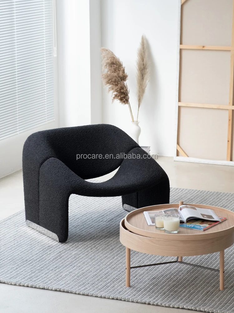 factory wholesale modern design simple smile occasional leisure sofa Crab chair