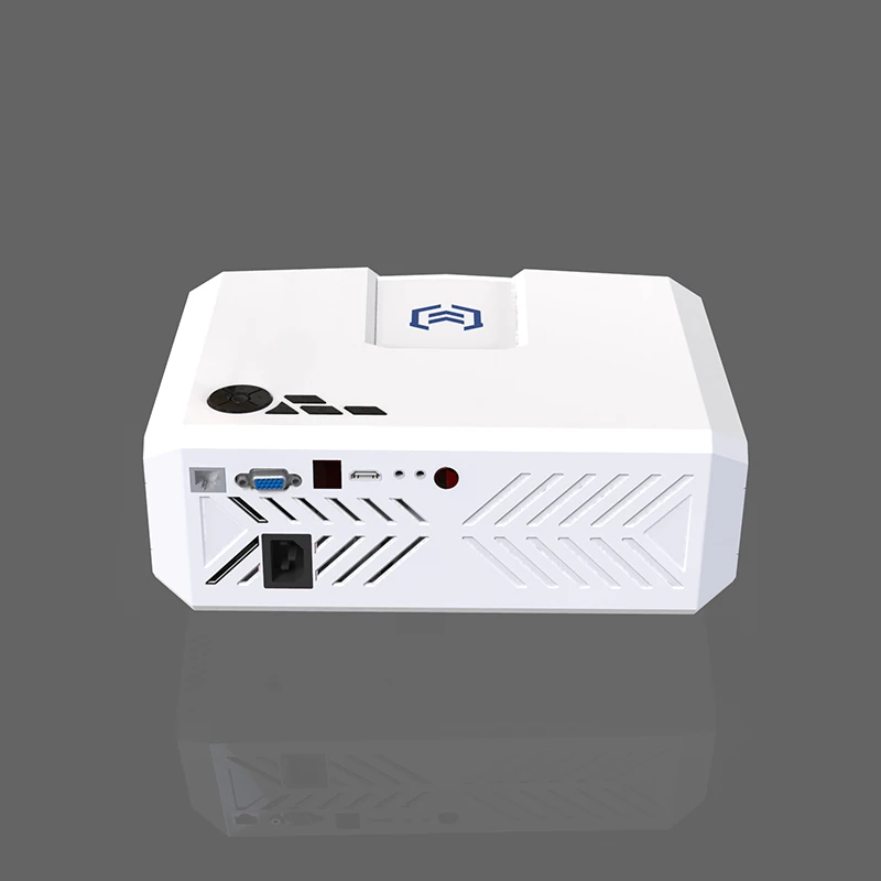 
2020 latest 3D 4K projector 1080p DLP smartphone Android Mini led WiFi projector mirror business light speaker focus 