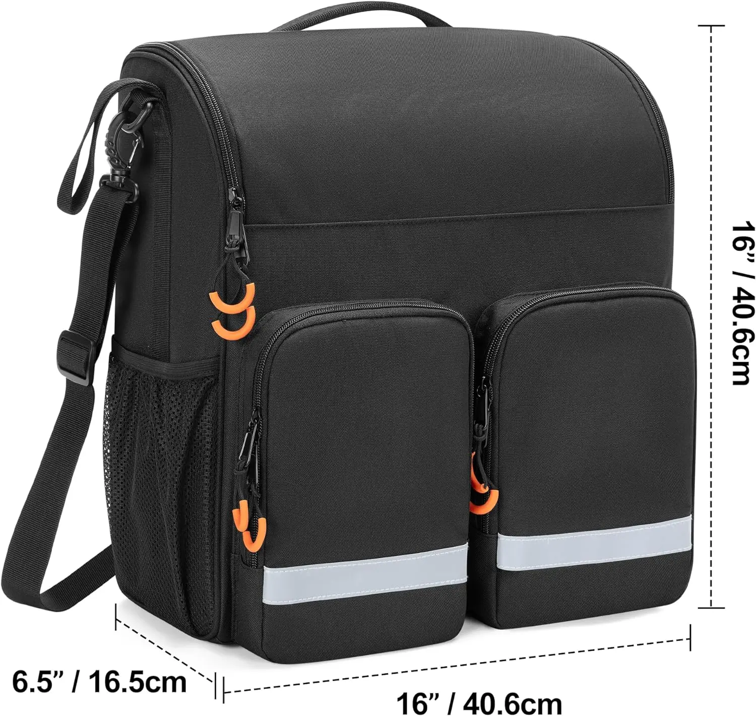 Custom Storage Bag Large Wheelchair Accessories Bag Walker Storage Accessories Pouch Manual Wheelchair Side Bag