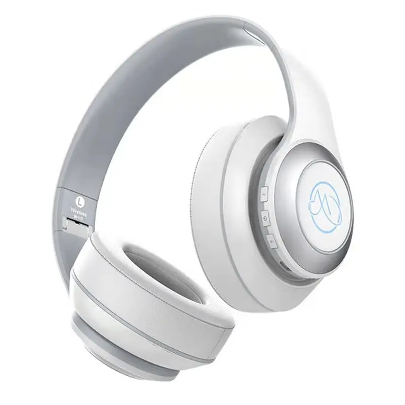 Adapter-Free Closed Back Over-Ear DJ Stereo Monitor Headphones Foldable Wireless Blue tooth Over-Ear Headphones