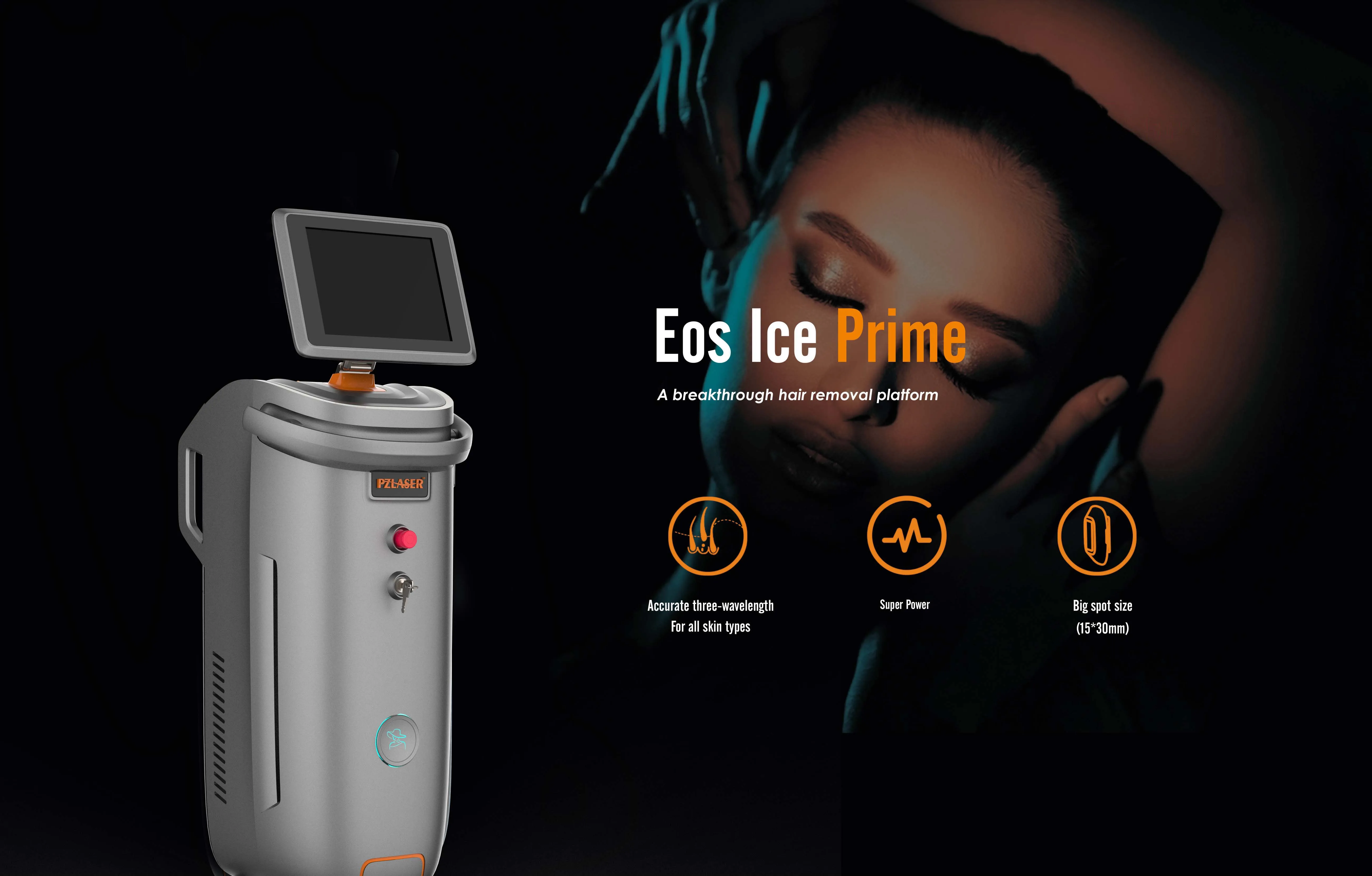 EOS ICE Safest Ladies Body Laser Hair Removal Equipment Permanent Laser Hair Removal Machine For Bikini Area