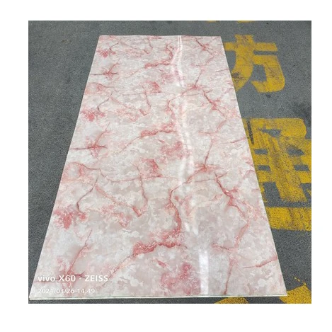 High Gloss Boards Interior Pvc Sheet For Wall UV MARBLE BOARD