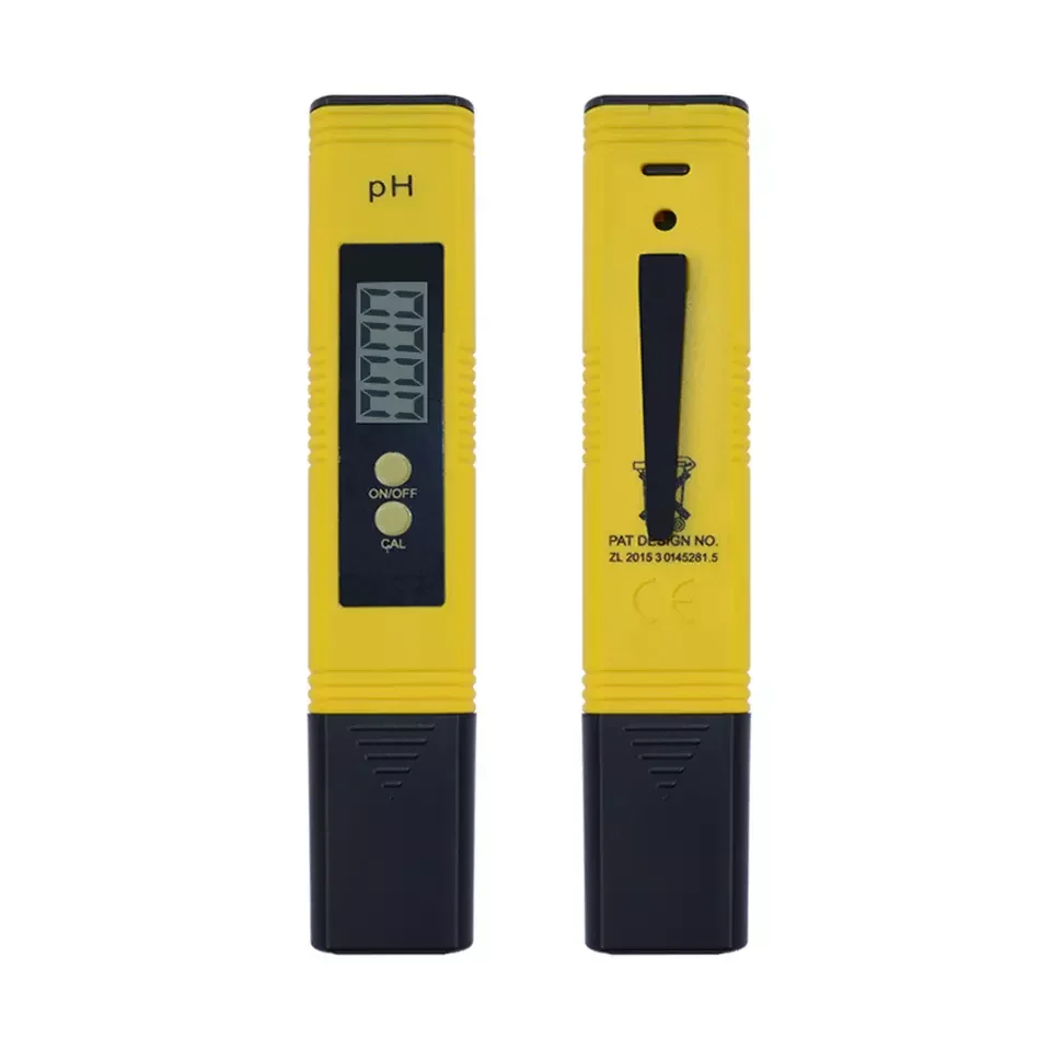 Digital PH Meter with 0-14 PH Measurement Range for Water Hydroponics High Accuracy 0.01 Pocket Size PH Tester Penfor Drinking