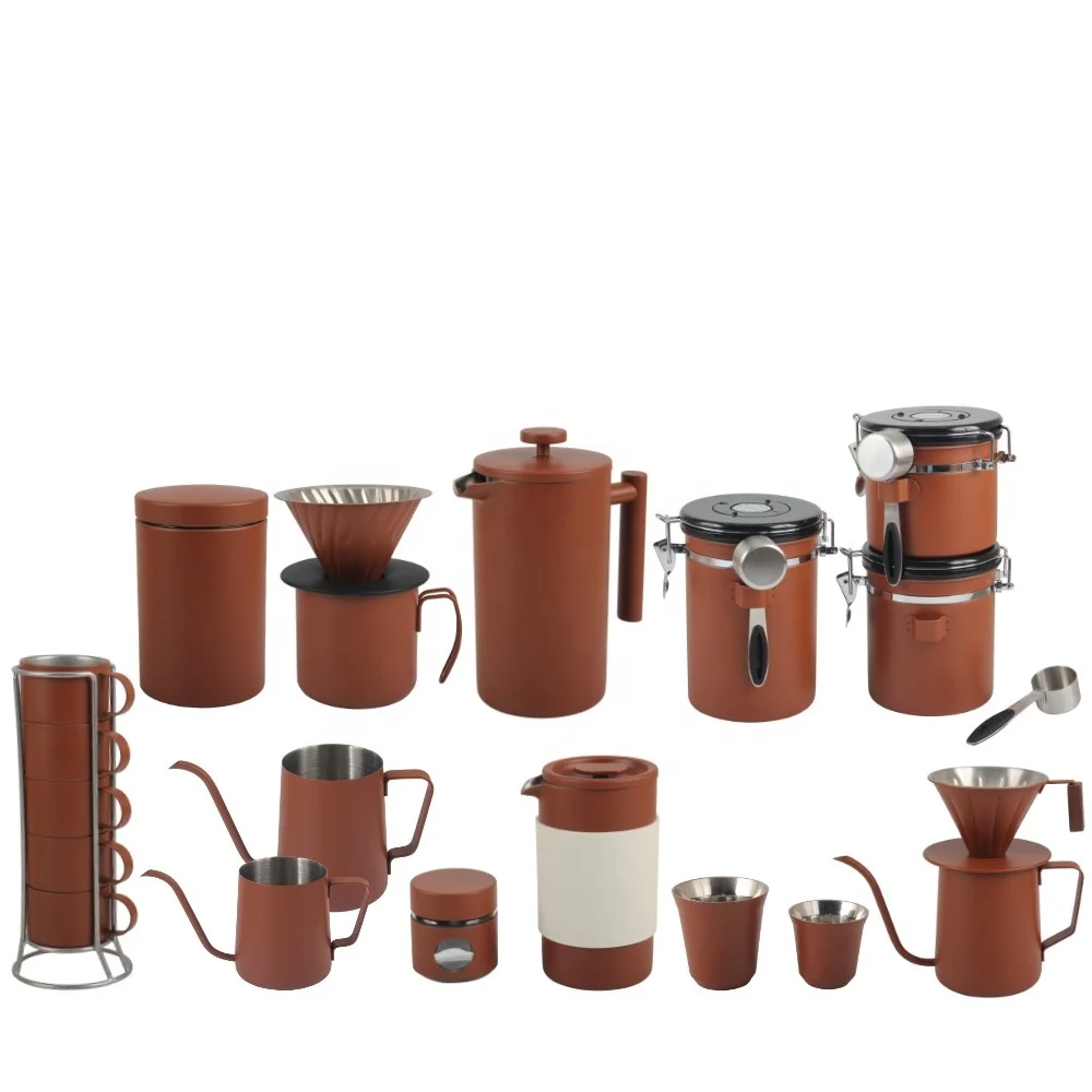 Craft Coffee Maker Dripper and Coffee Cup, Pour Over Coffee Starter Set