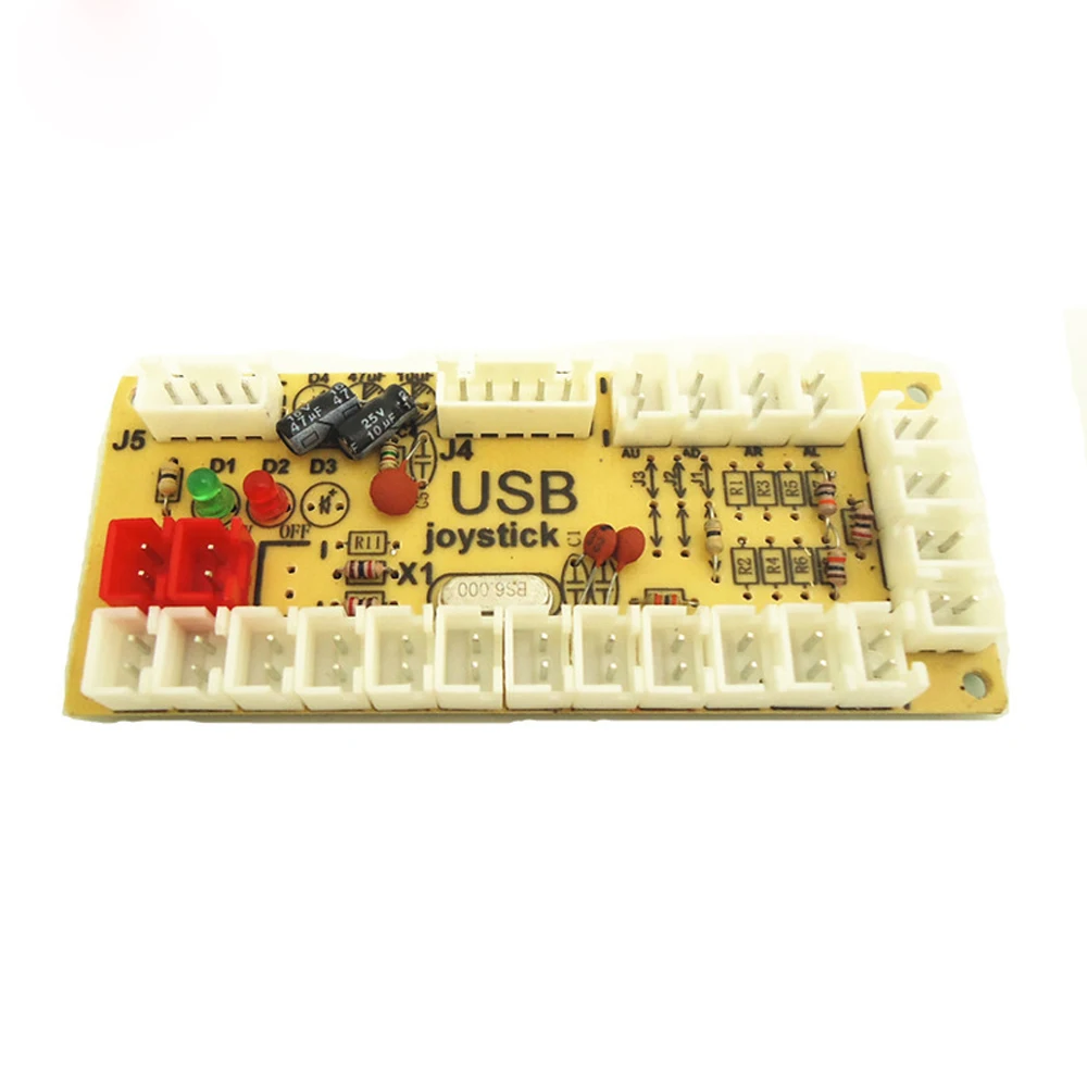 1 player USB Cable board to PC Joystick For DIY arcade game