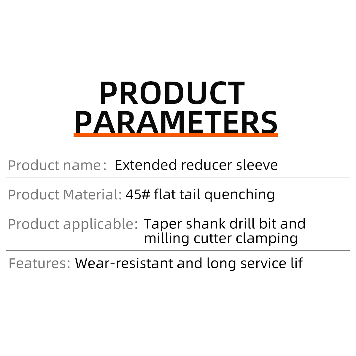 Morse Taper Shank Sleeves MT2/MT3/MT4 Morse Drill Sleeves Machine Tools Extension Drill Sleeve Adapter Extended Reducing Drill