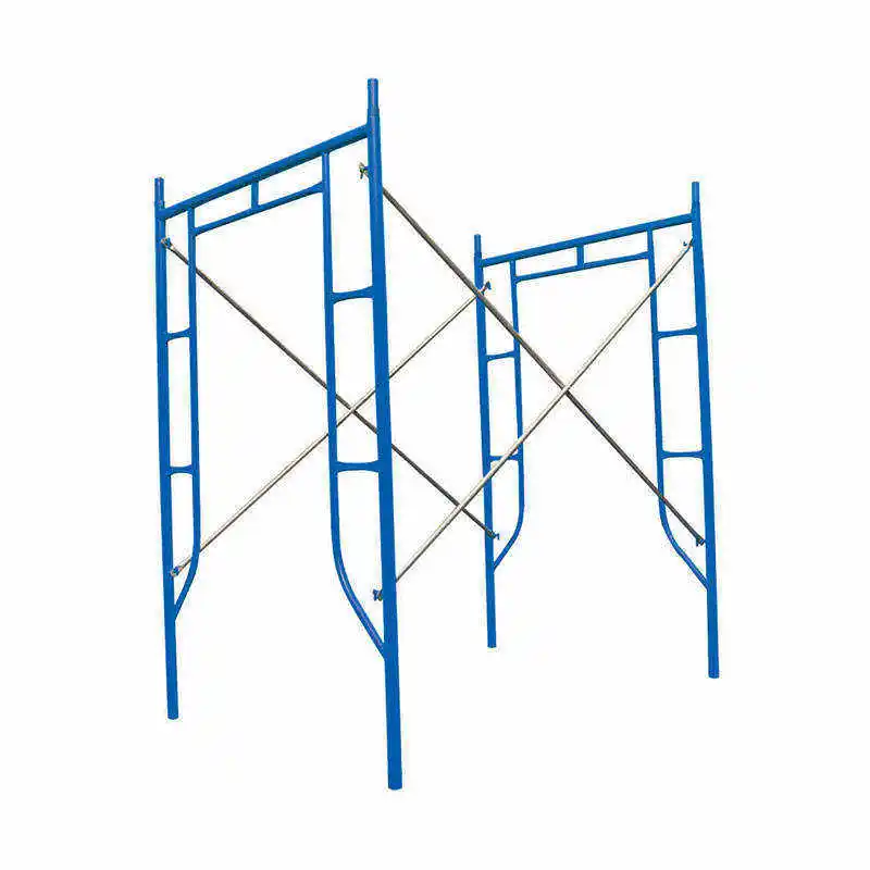 Oem Powder Coated Drop Lock Mason Tubular Ladder/h and Door Frame Scaffolding