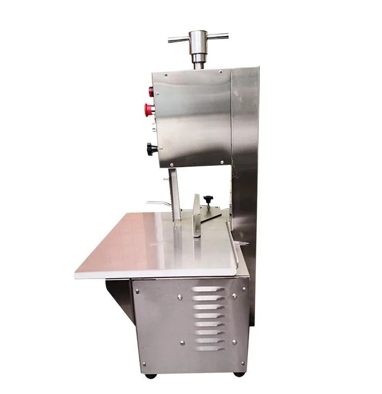 Stainless Steel Floor Standing High Speed Big Fish Sheep Cow Bone and Meat Cutting Machine