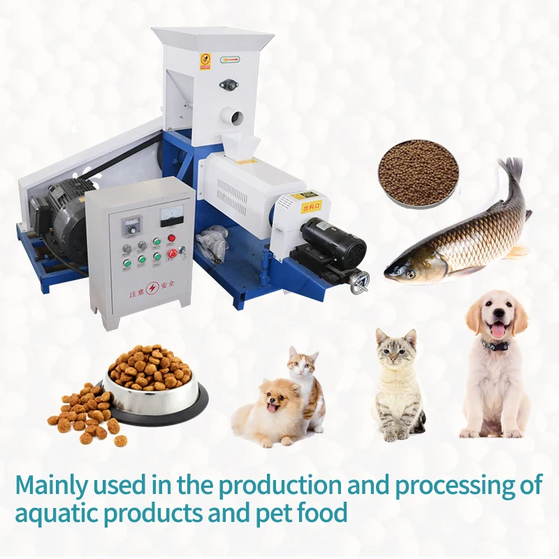Best Selling Mini Fish Food Machine