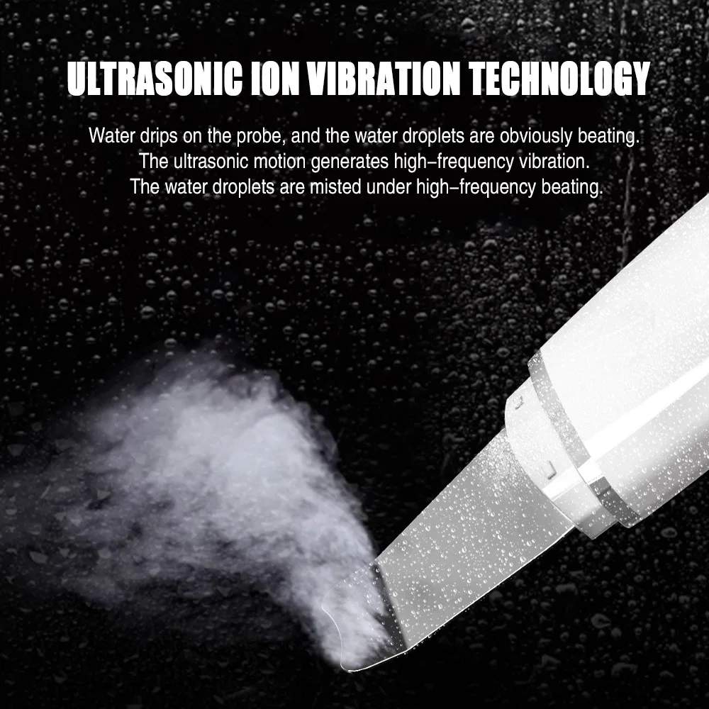 Ultrasonic beauty portable face massager skin care tool scrubber 2022 ultrasonic face beauty personal care skin scrubber