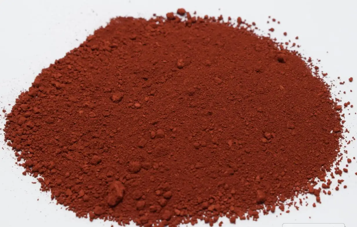 color pigment Iron oxide Red for concrete, terrace brick terrazo