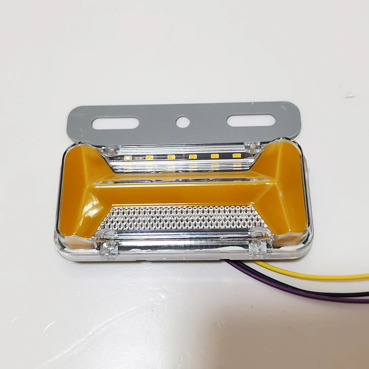 China Manufacturer Wholesale General Purpose Truck Waterproof Five Colors 12V 24V LED Side Lamp