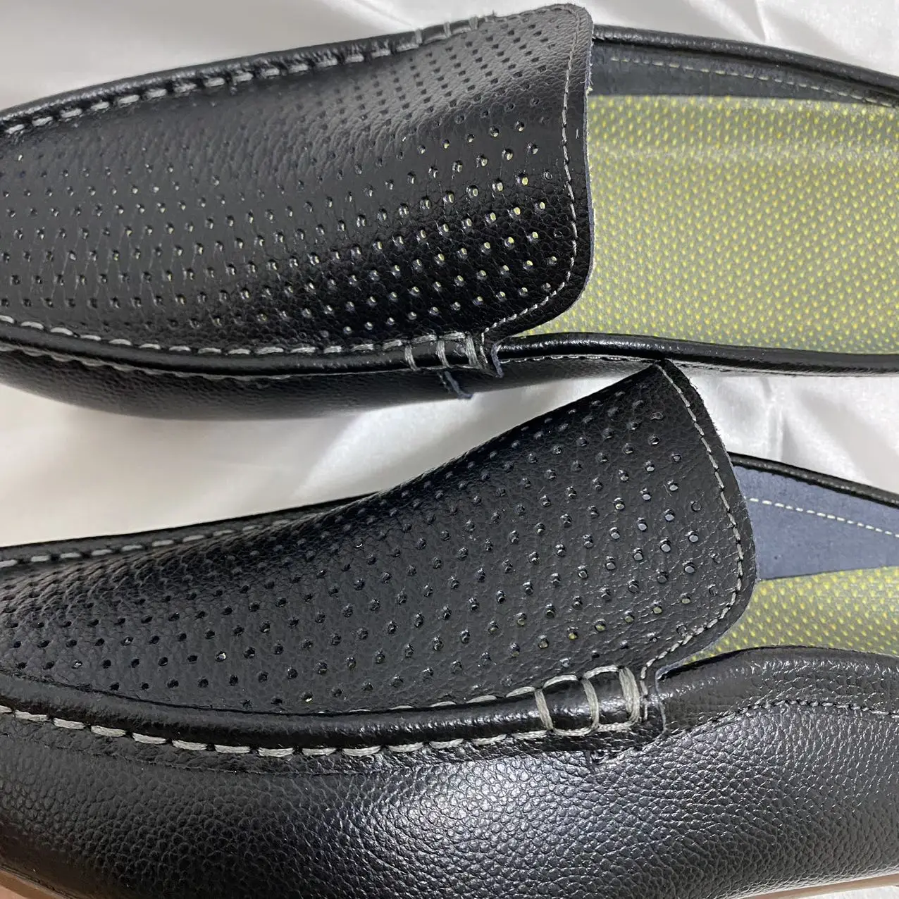 Wholesale Cow Leather Mens fashion outdoor Slipper Empty Back Loafer Man Slides Shoes Genuine Leather Oem Customize LOGO Factory