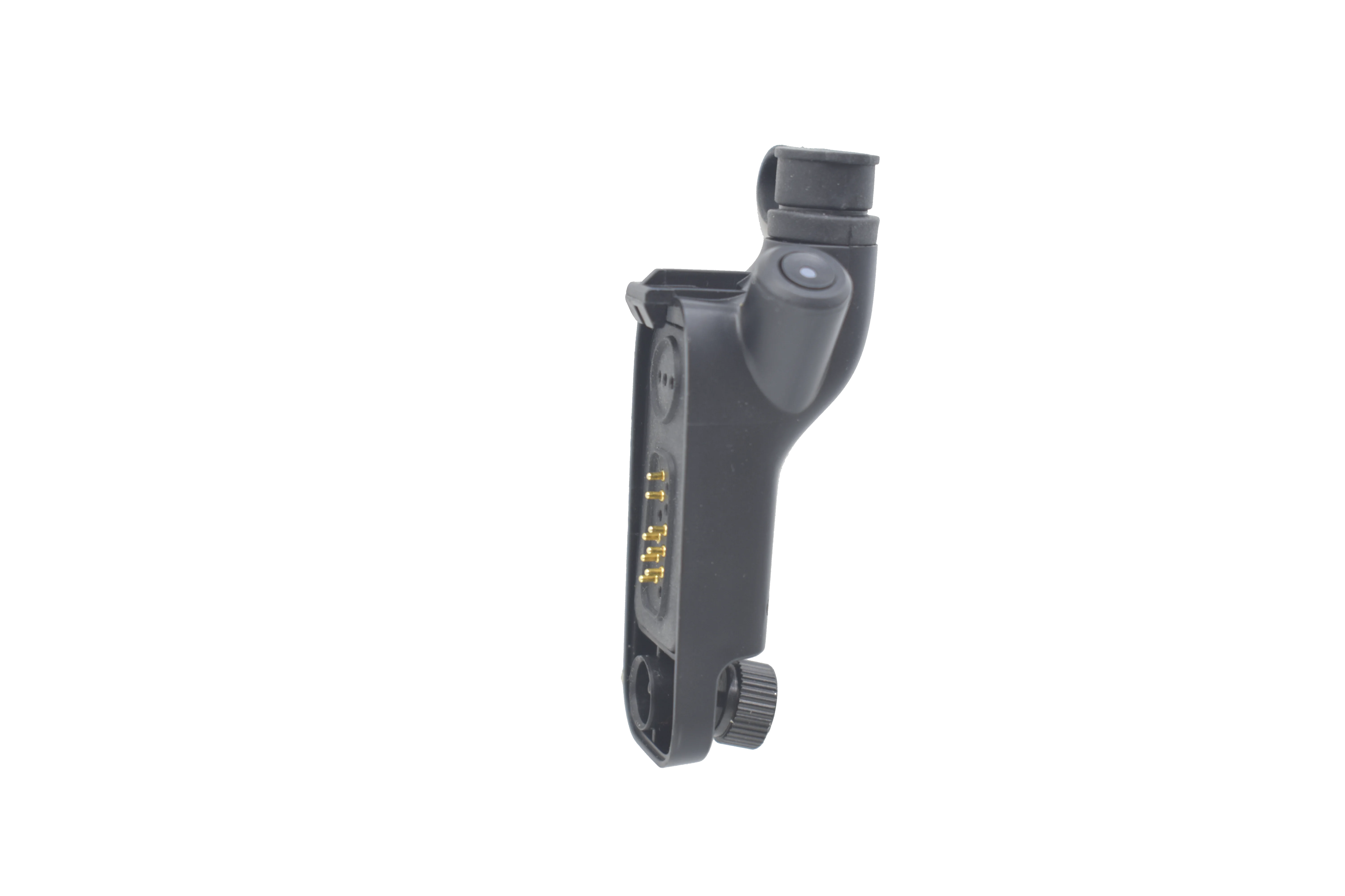 Bluetooth walkie talkie   Earpiece with Neck Loop PTT Speaker Microphone for Detective Fighting System send tone