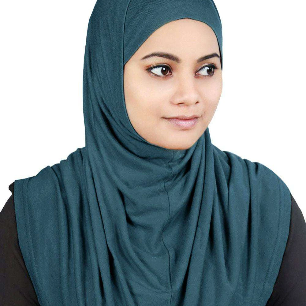 Yiwu furui InstantTwo Piece Set hijab Al amira Hijab для мусульманских женщин этнические шарфы шали Аксессуары