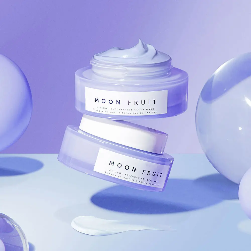 HANLINGER Vegan Skin Moisturizer Moon Fruit Retinol Alternative jelly facial Sleep Mask Anti-wrinkle Face Cream