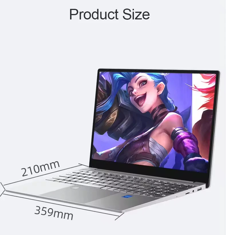 Intel N5095 High Quality Notebook Computer 15.6 Inch 1080P IPS Gaming Laptops 12G/16G RAM+1T SSD Computer Laptops