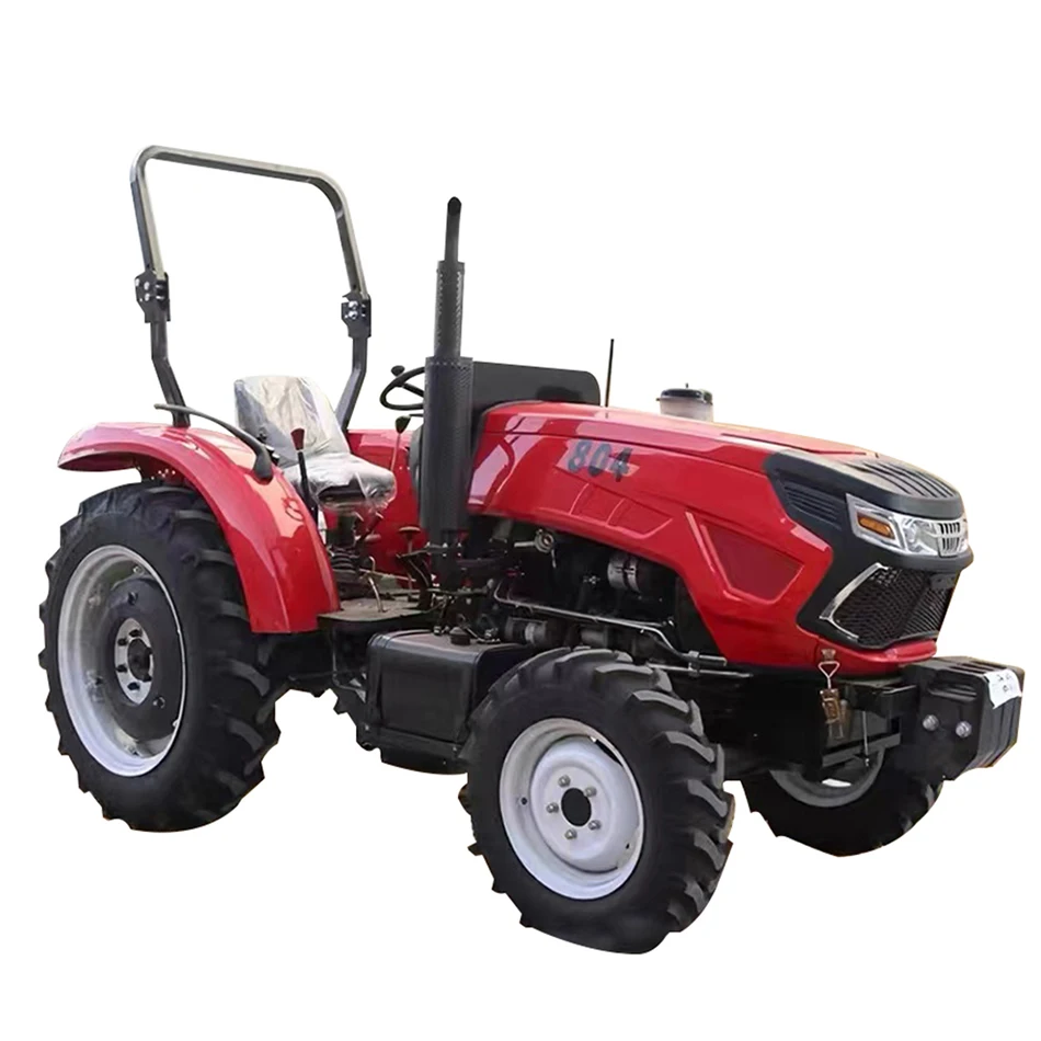 Agricultural Wheel Compact Garden Tractors with CE Certificate 105HP Farm/Agricultural/Wheel Tractor with Cabin or Canopy
