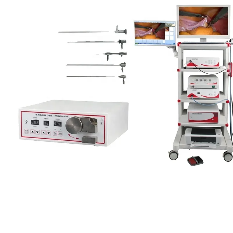 HD endoscope video camera system for hysteroscopy, hysteroscope laparoscopy tower