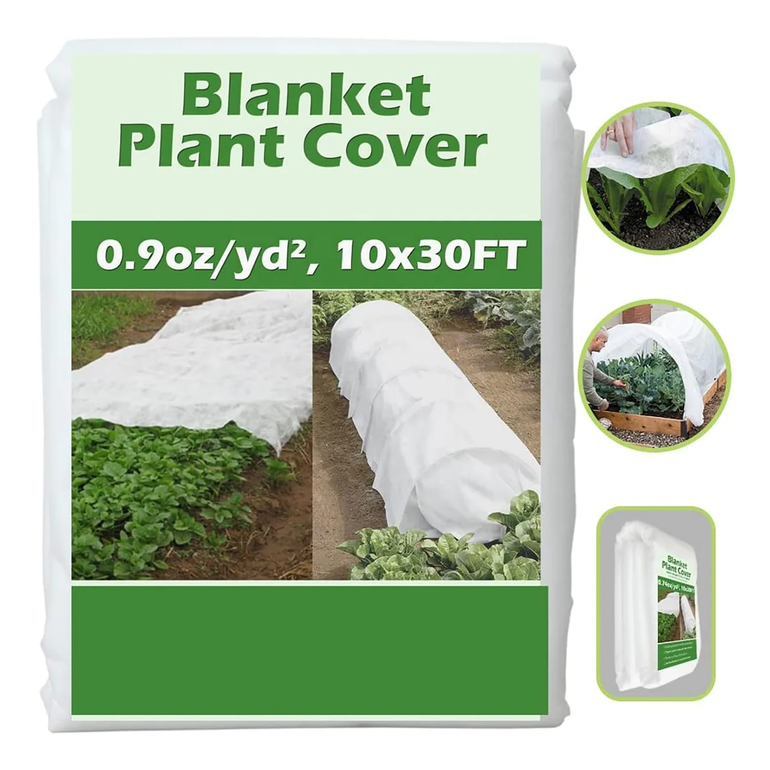 Plant Covers Freeze Protection Outdoor 3*9m Nonwovens Floating Row Fabric Garden Cover Winter Frost Sun Pest Protection