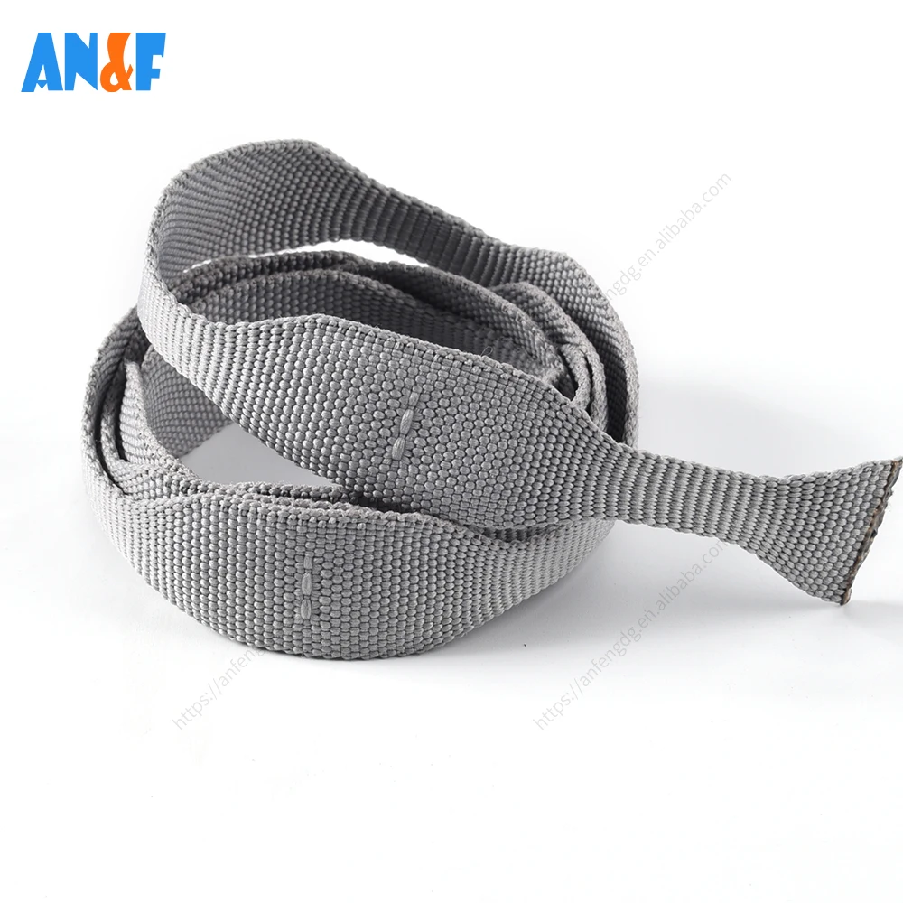 Wholesale 25mm nylon wide and narrow webbing gourd belt special-shaped webbing accessories wave-shaped bag strap shoulder strap