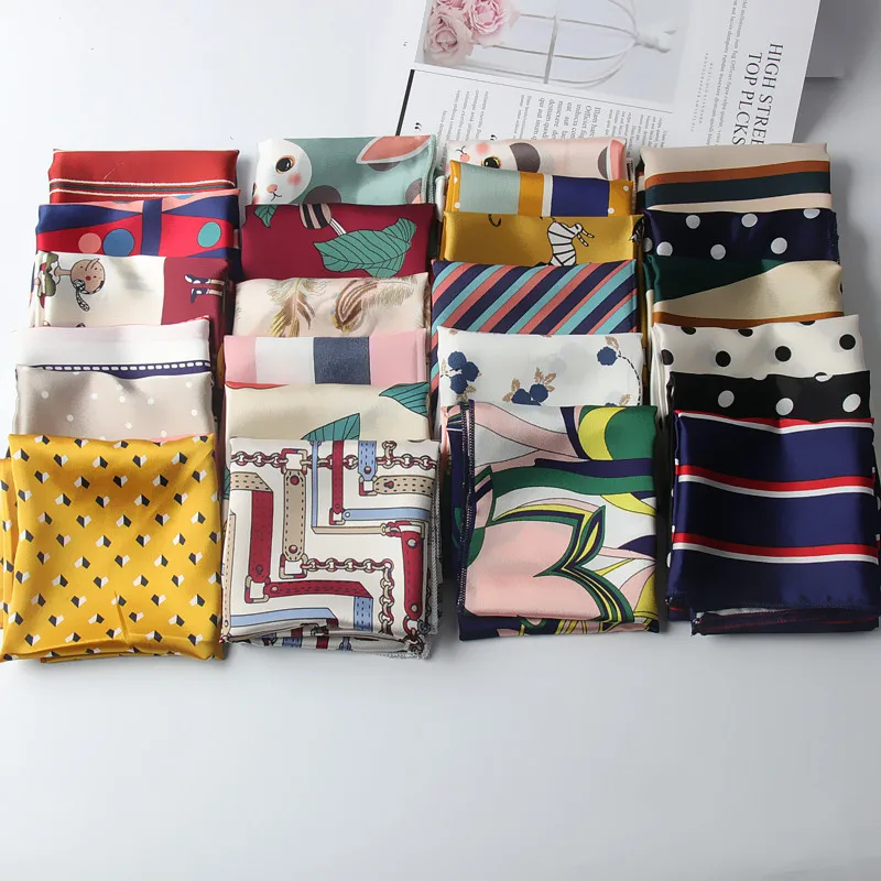 silk hair scarf bandana wholesale china satin likescarf silk scarves