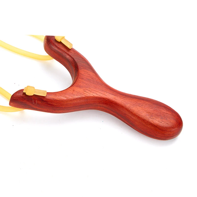 2022 best outdoor shot precise powerful durable rubber band wooden slingshot
