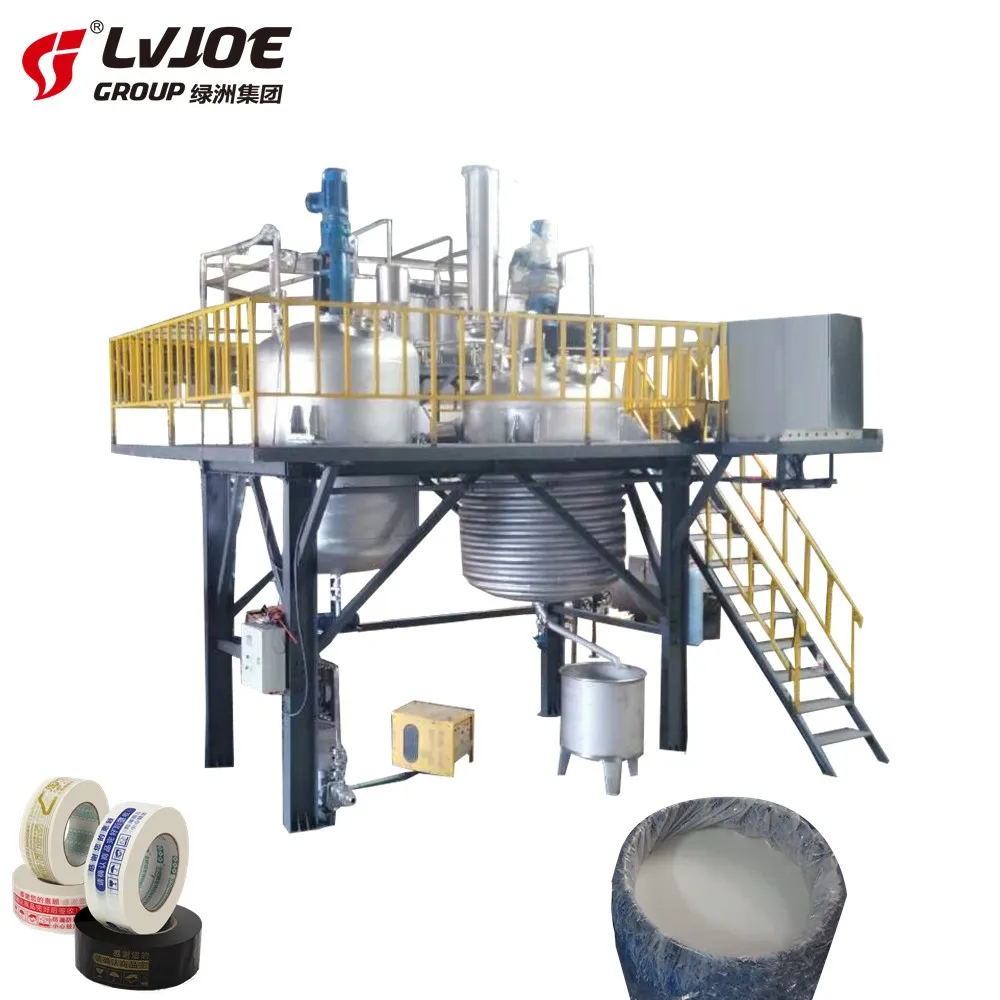 Water based acrylic glue making machine reactor supplier factory