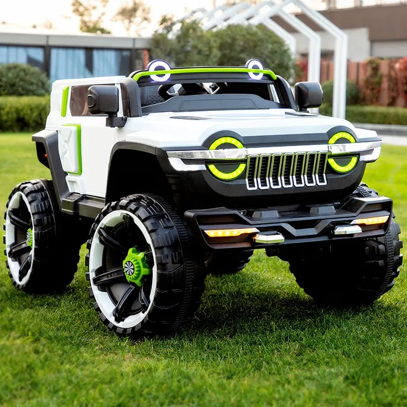 Four-Wheel Electric Ride On 12V 10 Kids Driving Electric Cars 4*4