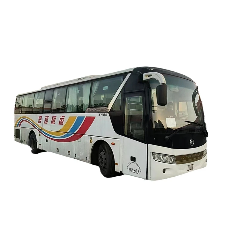 Flash Sale Original 60 passenger bus travel fuel version CNG version for passenger bus  used Golden Dragon