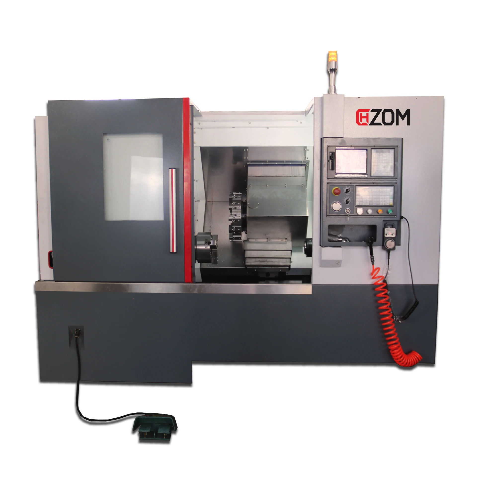 T4045 cnc Наклонный токарный станок, тормозной токарный диск, токарный станок, производитель для продажи