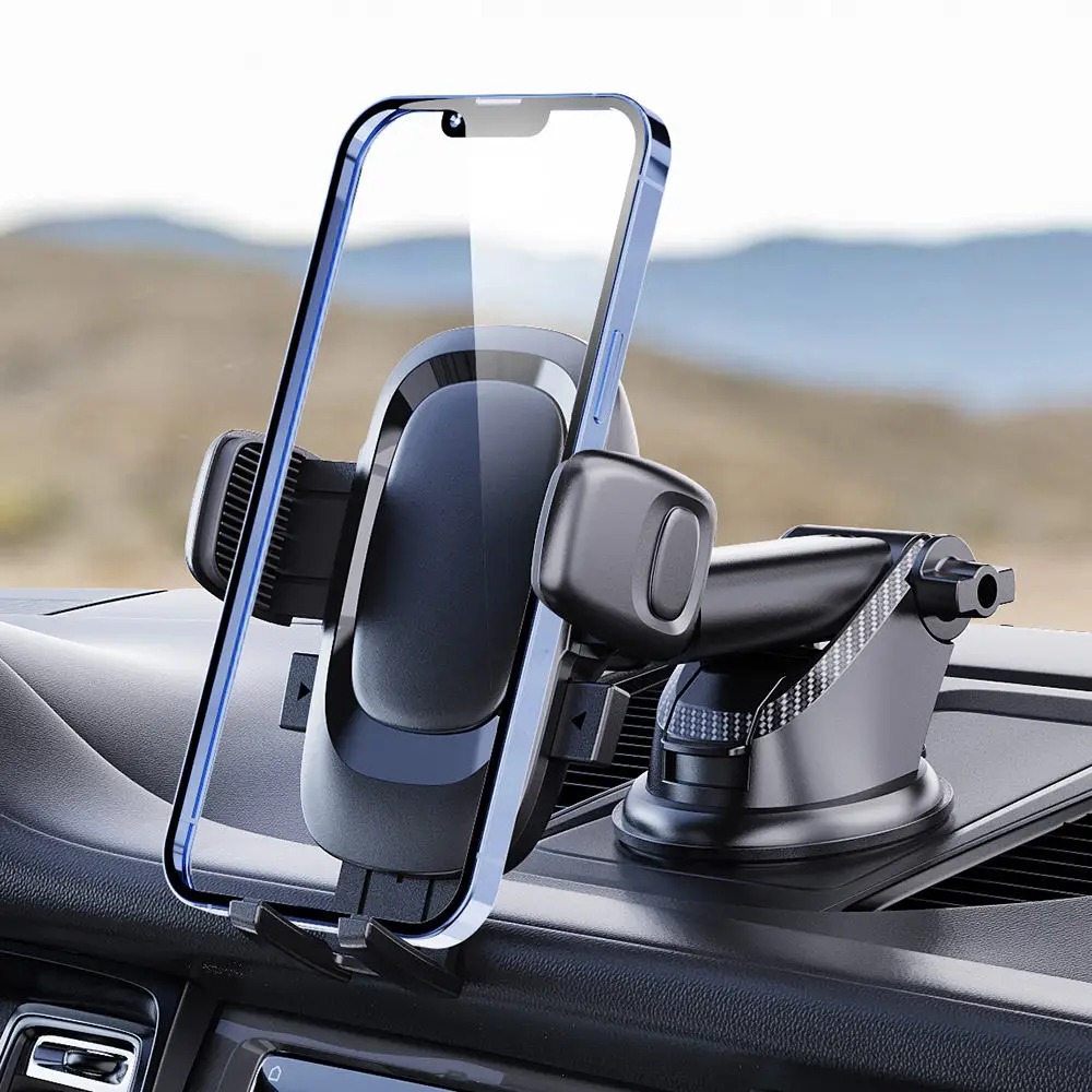 Free samples Universal 2 in 1 Dashboard Windshield Suction Cup phone holder for car