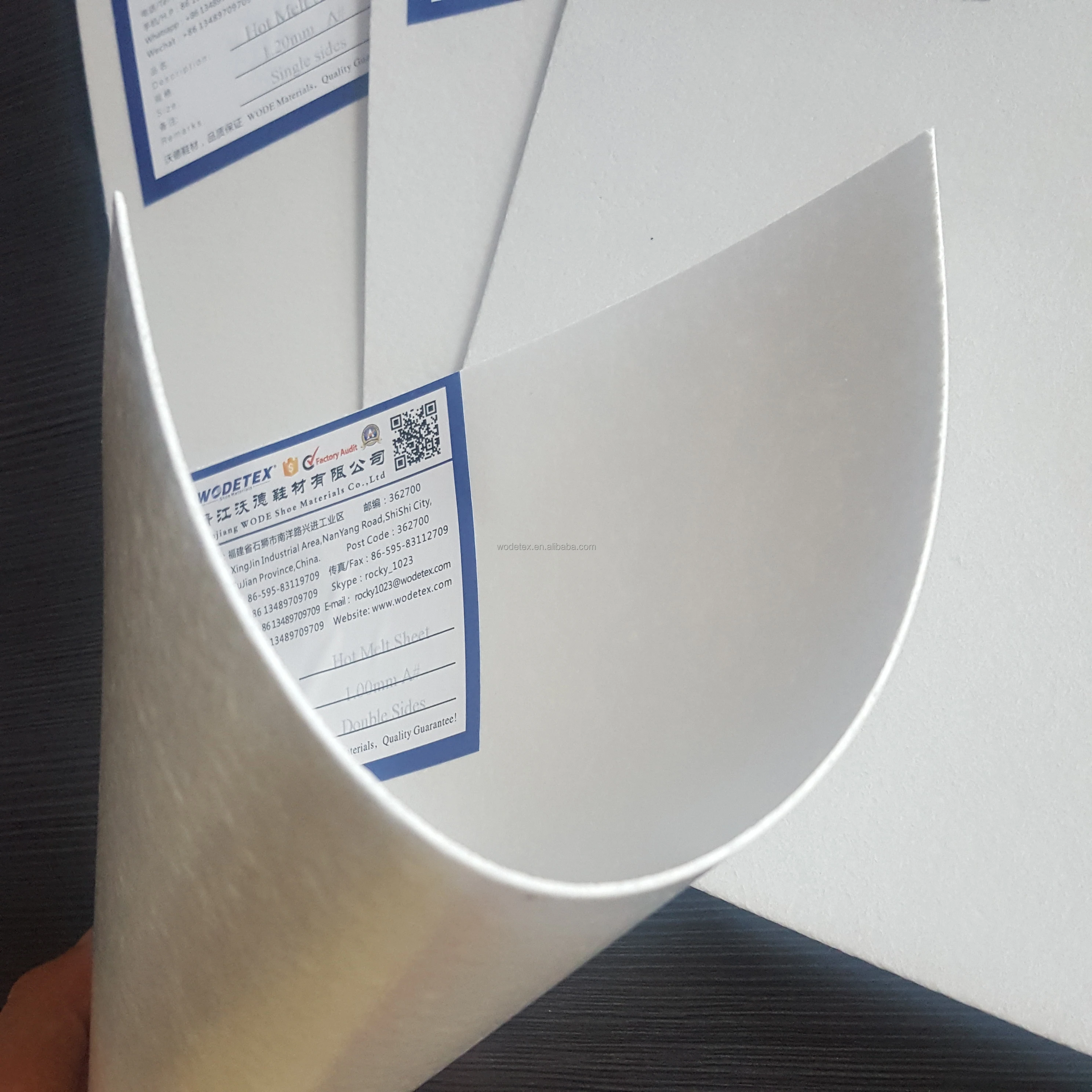 Low Temperature Thermoplastic Sheets For Toe Puff And Counter Material