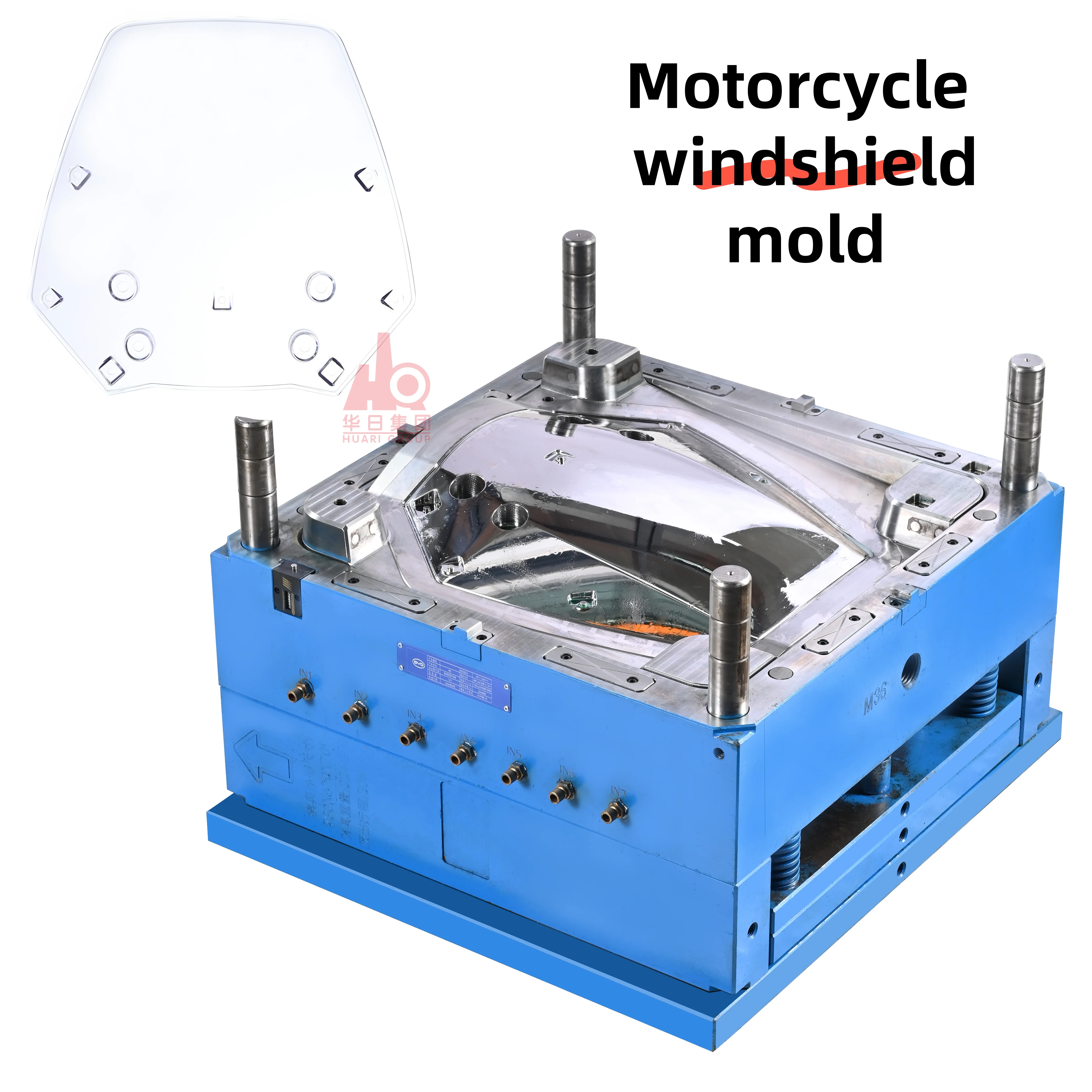 ATV Spare Parts Plastic Cover Mold for Vehicle Use