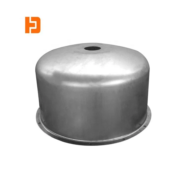 Custom metal spinning bucket steel  barrel drum for Air filtering installations