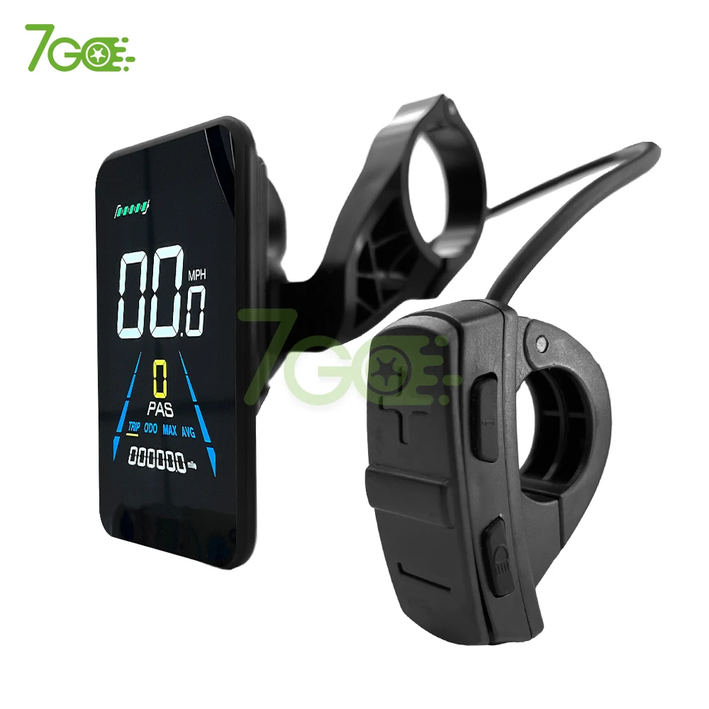 US EU Warehouse Stock 48V bicycle LCD display 5 gears electric e bike lcd display