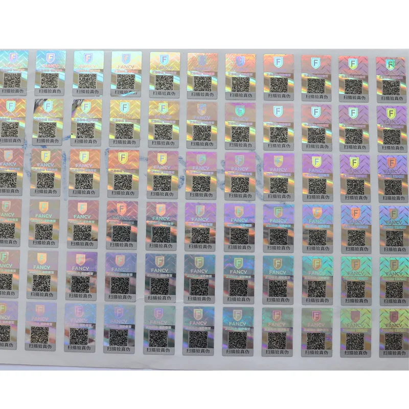 Competitive Price Medicine Holographic Adhesive Stickers Round Custom Labels For Pill Bottle
